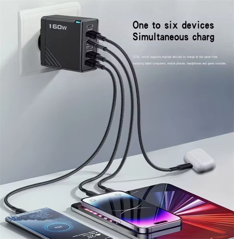 160W Super Fast Charging USB Type C Wall Charger For Motorola 2025 2024 Razr 60 gallery