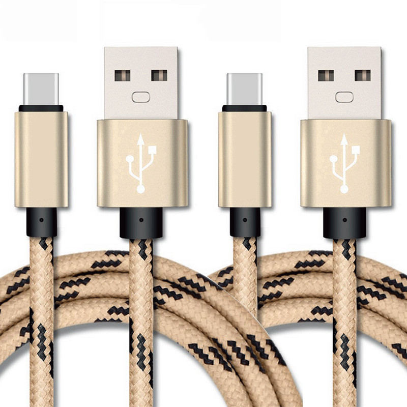 2X 3FT USB Type C Fast Charging Cable For Samsung Galaxy S8 S9 S10 Plus Note 8 9