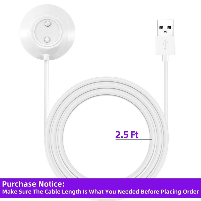 Rose Replacement Charger, 12mm Magnetic Standing Dock Station Fast Charging USB gallery