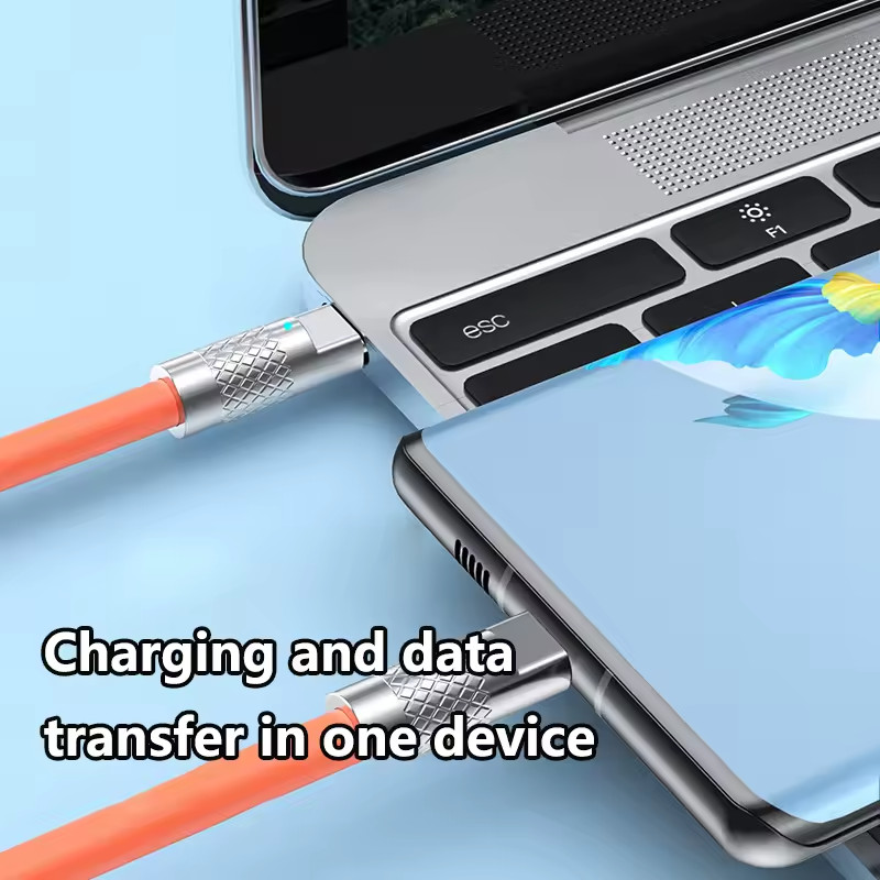 Chubby 2.0 USB Extra Durable Fast Charging Cable for USB C to C Type-c Cables gallery