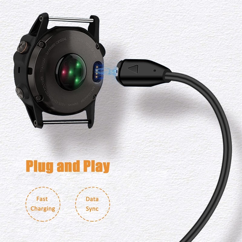 USB-A Charging/Data Cable Compatible with Garmin for Garmin 5/5S/5X/Plus/6/6S/6X gallery