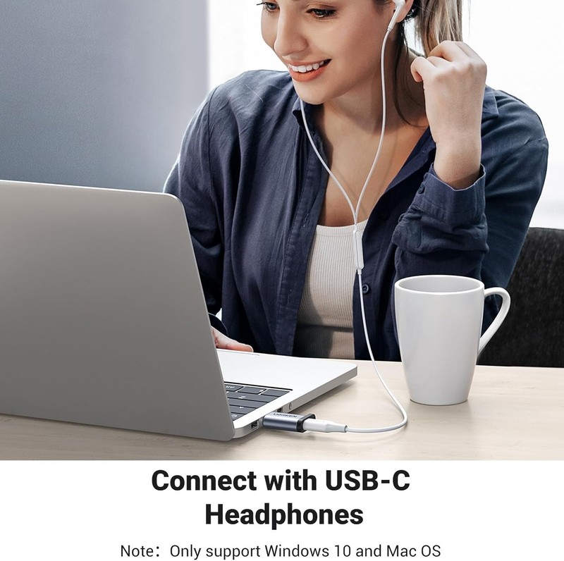 UGREEN 10Gbps USB C Female to USB Male Adapter Type C to USB A Charger Cable Con gallery