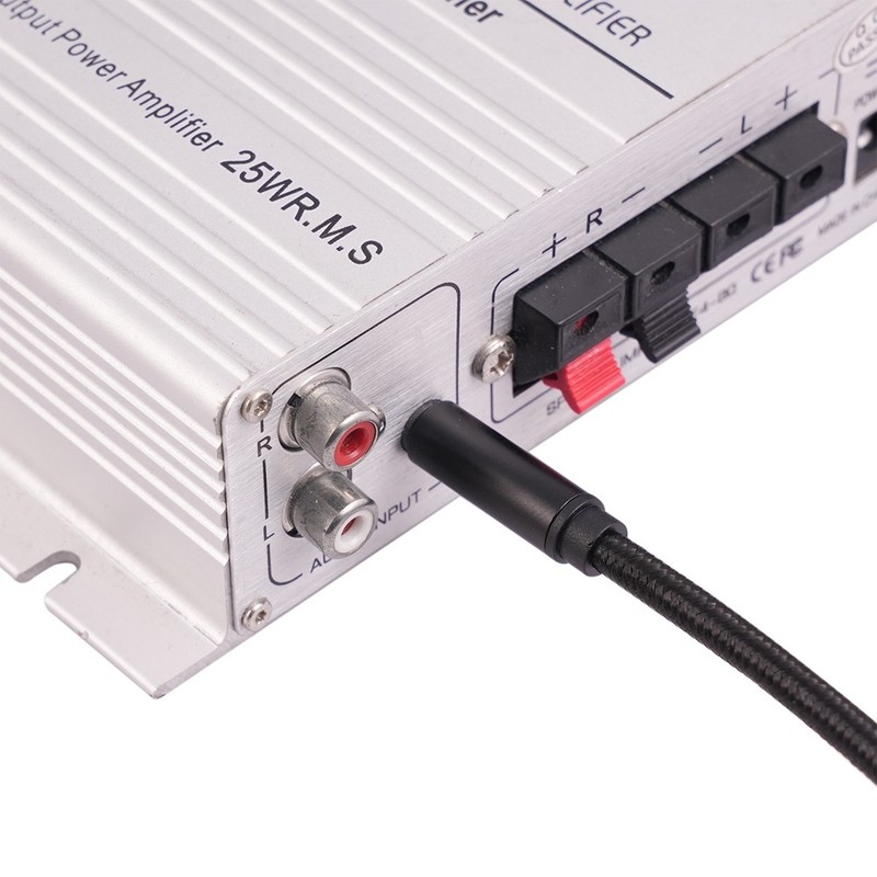 Aux Adapter 3.5mm to 6.35mm for Audio Mixer Amplifier 2199 gallery