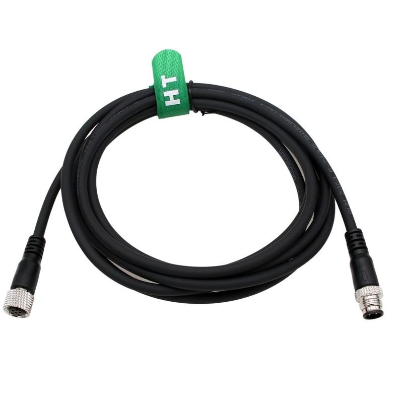 HangTon M12 5 Pin Male Female Actuator Sensor Signal Shielded Cable for Indus…