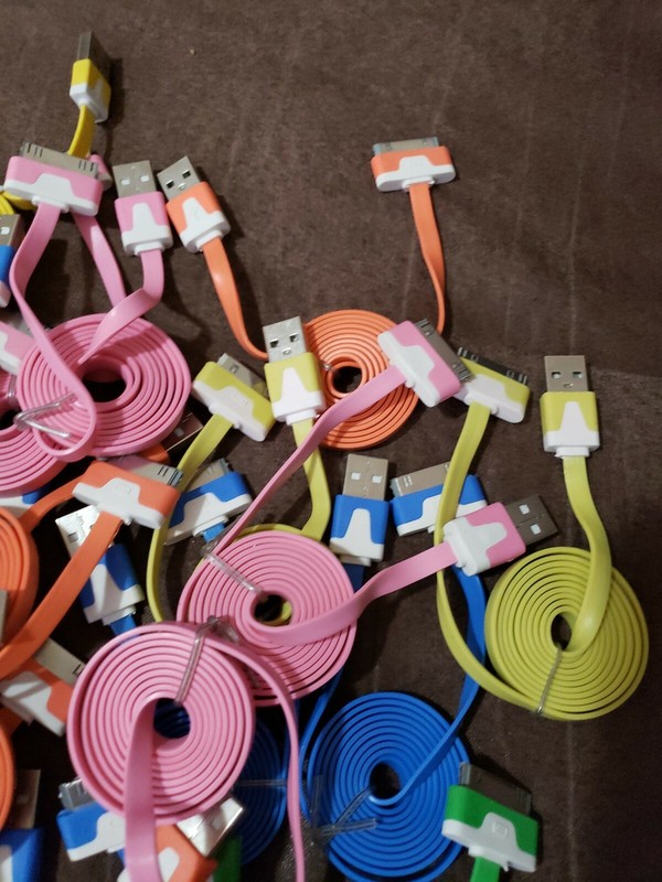 50 1 Meter USB Data sync and Charging Cabel Lead For iPhone 4 4s gallery
