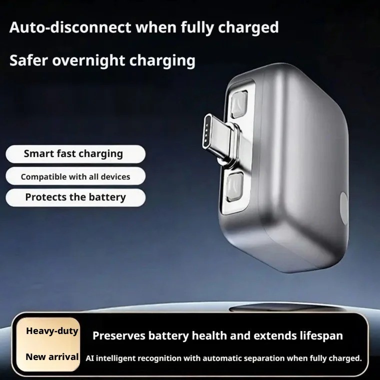 140W Fast Charging Data Cable, Auto Power-Off Smart Full Capacity Cut-off Cord gallery