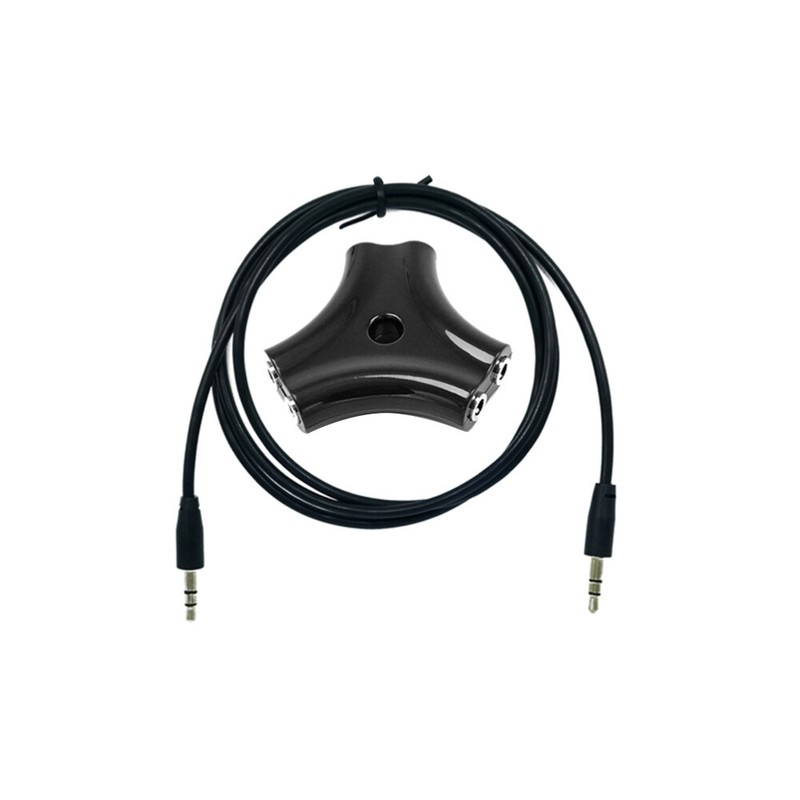 1 To 5 3.5mm Headset Audio Signal Splitter With 1 Meter Size Audio Signal Cable gallery