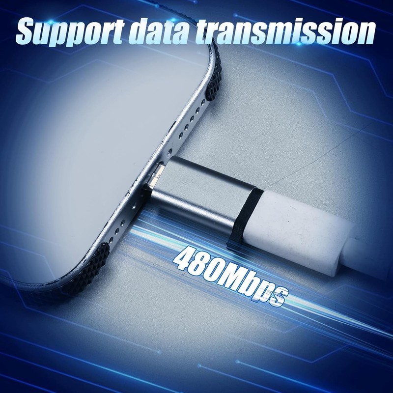 5 PCS USB C to Micro USB Adapter, Type C Female to Micro Usbmale Convert Conn... gallery