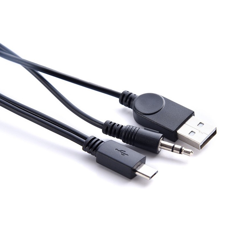 3.5mm USB to Micro USB Speaker Charger Cable Cord for iHome iBT74 IHM89BC B107 gallery