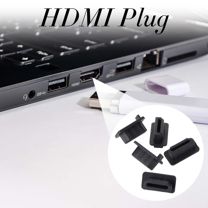 30Pcs 6 Type Silicone Anti Dust Cover USB Cover Port Plug Caps USB Type-A Plu... gallery