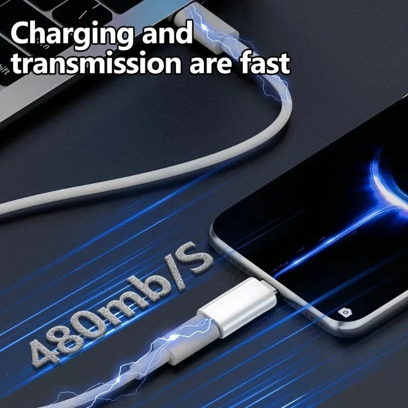 USB C to Lightning Adapter 3 Pack [Mfi Certified] Lightning Female to USB C gallery