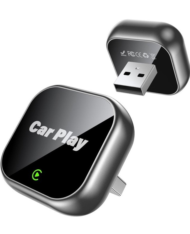 Wireless Carplay Adapter for iPhone Apple, 2026 Mini CarPlay Dongle, Plug & P...