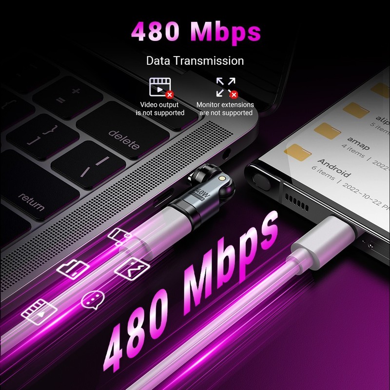 AUFU 9-pin Magnetic OTG Adapter (Type C, Micro, Apple, Laptop) gallery