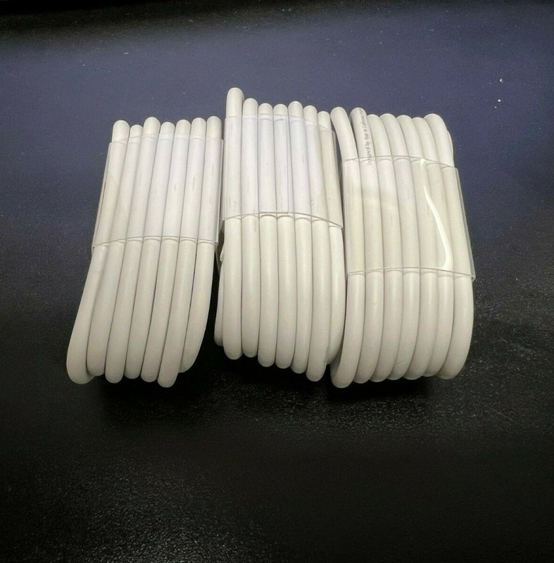 3-PACK 3/5/6/10FT USB Data Charger Cables Cords For Apple iPhone 5 S 6 7 8 X XR