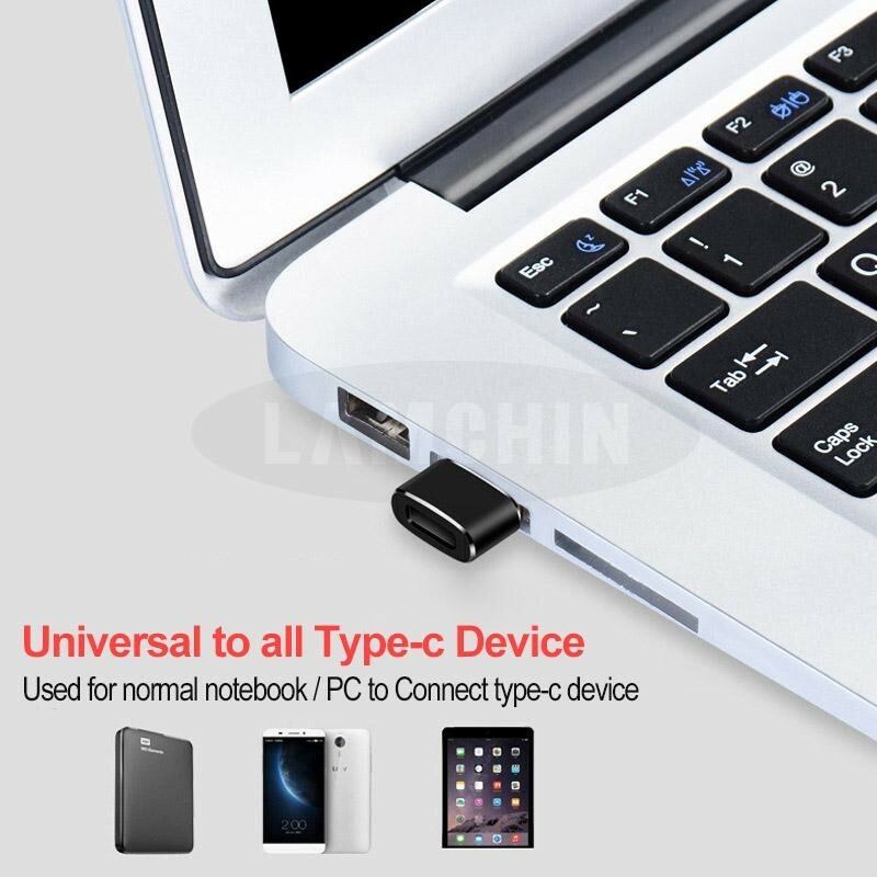 USB TYPE-C TO USB TYPE-A Male adapter Converter A For laptop and Type c phone gallery