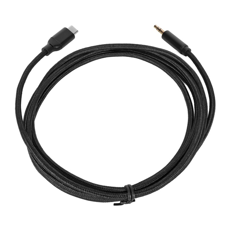 USB C To 3.5mm Sound Cable HiFi Stereo Plug And Play Weaved Type C To AUX M IXCJ gallery