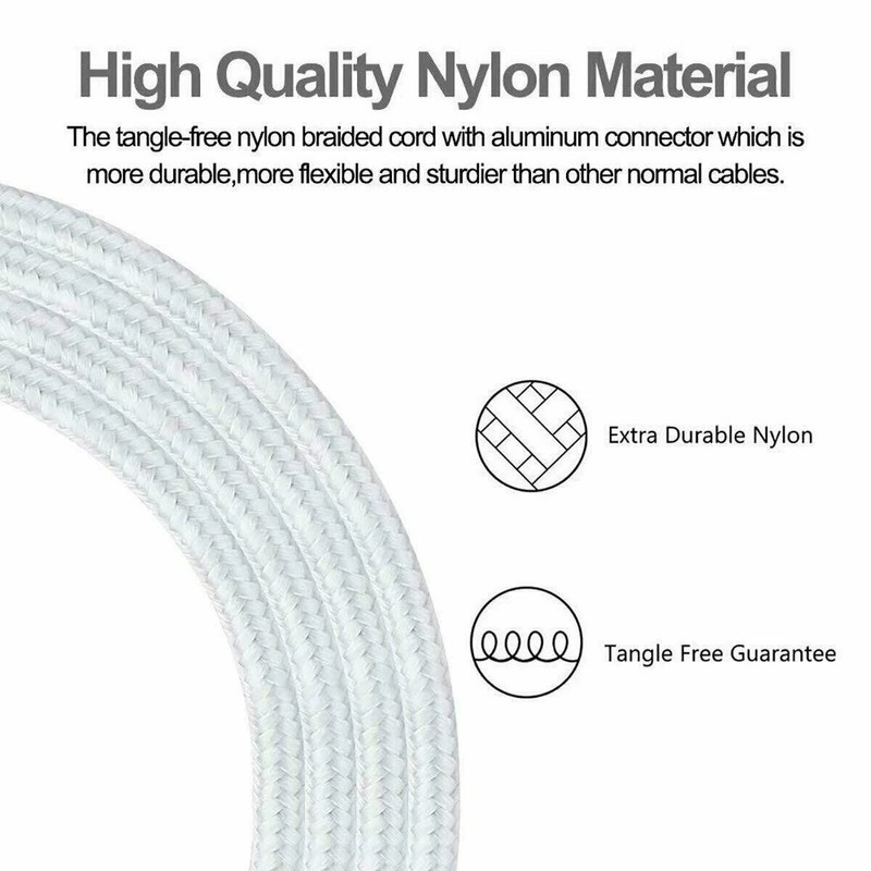 Heavy Duty Micro USB Fast Charger Data Cable Cord For Samsung Android HTC LG Lot gallery