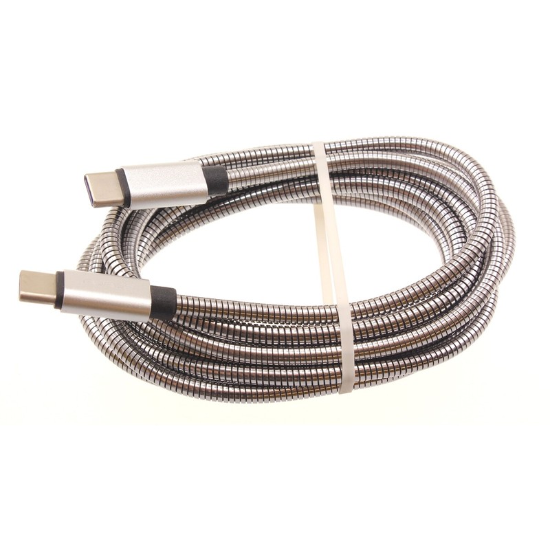 For Samsung Galaxy Tab A9/Plus - Type-C to USB-C 6ft Metal PD Cable Charger Cord
