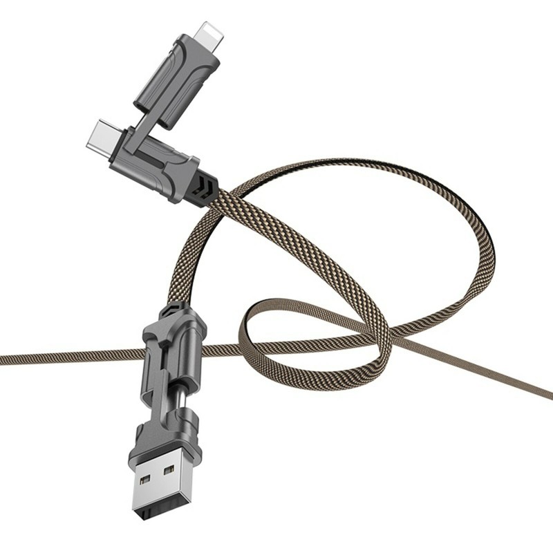 4 in1 Magnetic Fast Charging USB Cable Charger For Android Samsung iPhone PS4 LG gallery
