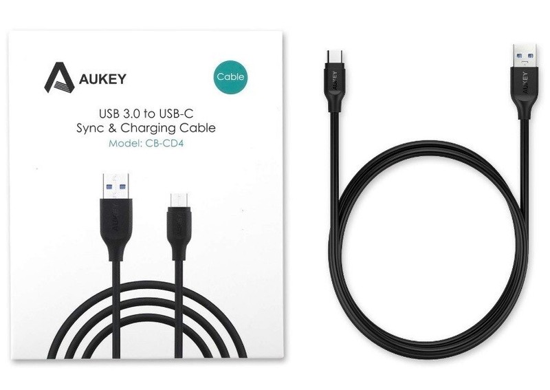 AUKEY 3.3ft USB 3.0 A to C Sync & Charging Cable