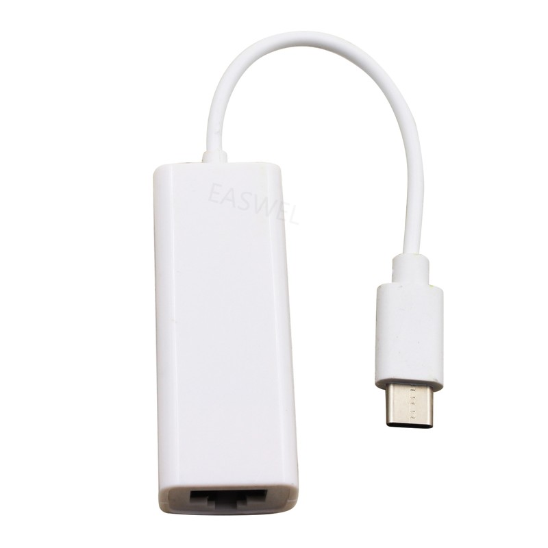 USB-C Type-C to RJ45 Ethernet LAN Adapter for Surface Book 2 Lenovo Yoga 920