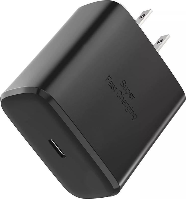 NWE 45W Super Fast Wall Charger Type-C Charger Head Adapter For Samsung Black US gallery