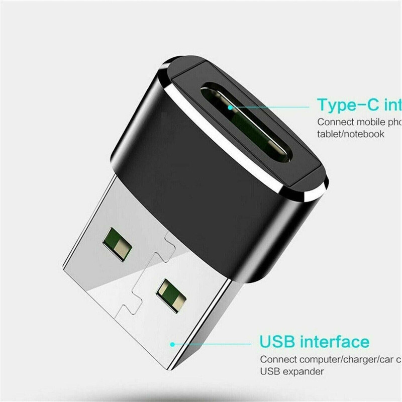 1Pc USB C 3.1 Type C Female to USB 3.0 Type A Male Port Converter Adapter NEW
