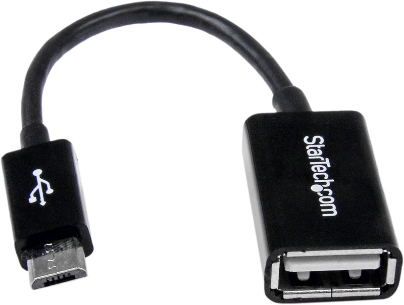 StarTech 5in Micro USB to USB A OTG Host Adapter M/F