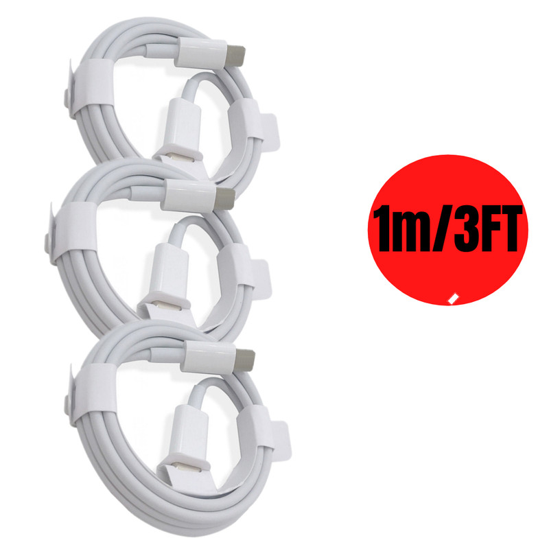 3Pack USB-C to iPhone Cable 6Ft 3FT Cord PD Fast Charger For Apple 14 13 12 11