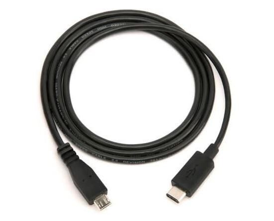 Griffin 3ft USB-C to Micro USB Charge & Sync Cable – Black