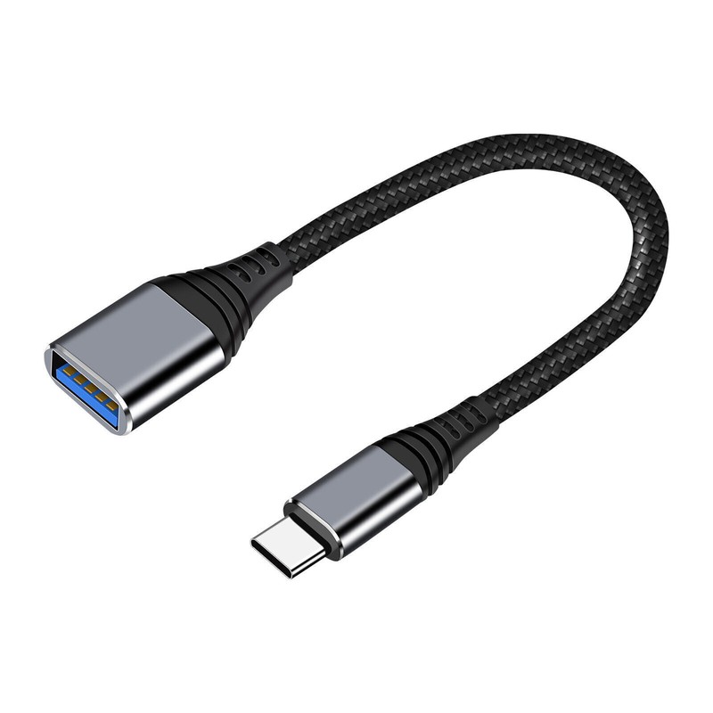 USB-C to USB-A OTG Adapter Converter Cable Cord For Samsung S10 Note10 S8 S9 S22 gallery