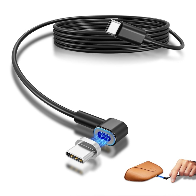 Magnetic Charging Cable for RayBan Meta Smart Glasses Accessories, USBC Magne...