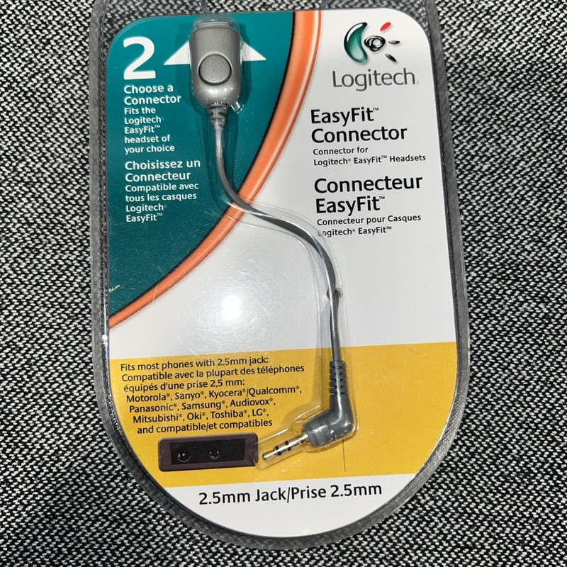 9M Logitech Easy Fit Connector New in the Package