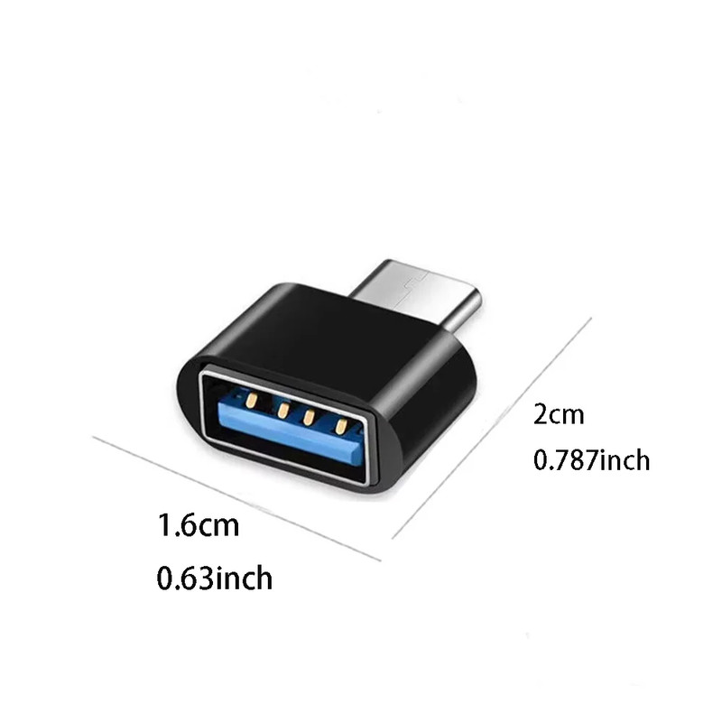 USB Type-C Mini to USB 3.0 Adapter for MacBook Pro, iPad Mini 6, Air gallery