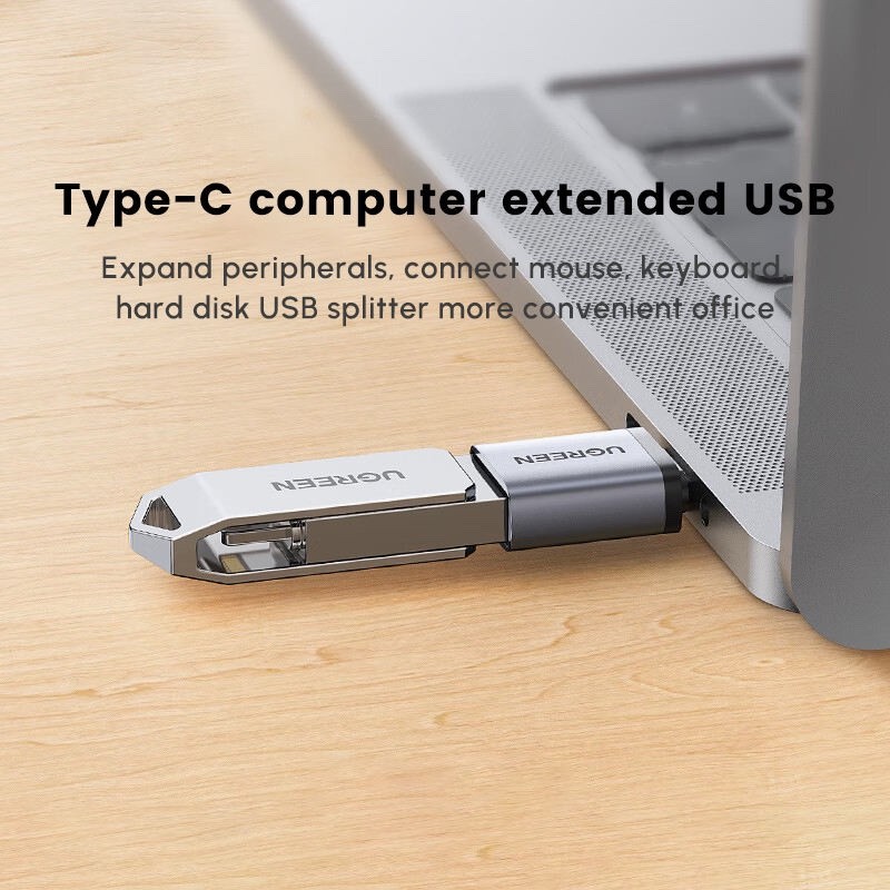 UGREEN USB C to USB A Adapter USB 3.2 Gen 2 Type-C Male to USB Female 10Gbps gallery