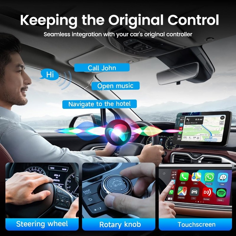 Wireless CarPlay Adapter MINI SE for iPhone, Convert OEM Wired to Wireless Ca... gallery