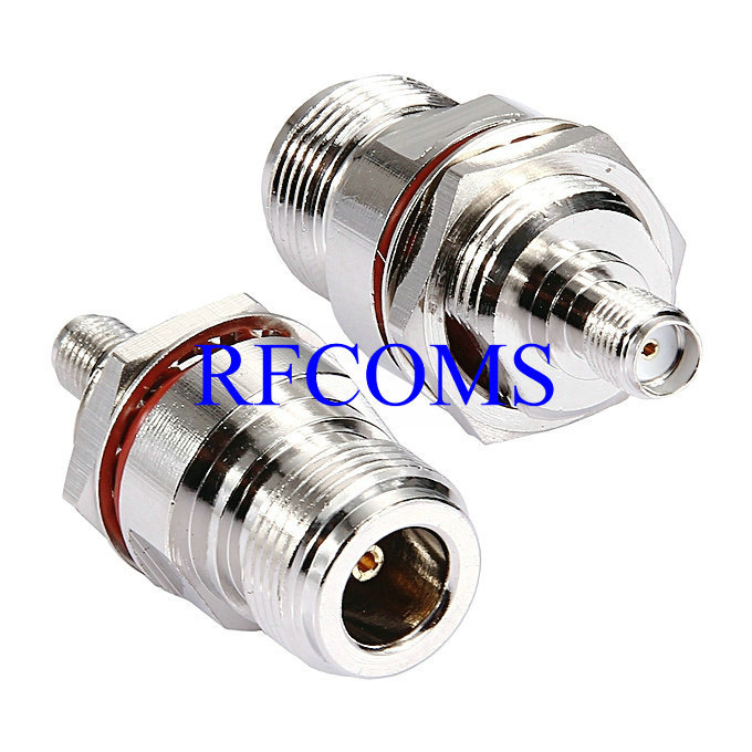 N male female to SMA RPSMA male female adapter straight adaptor DC~6GHz 2PCS gallery