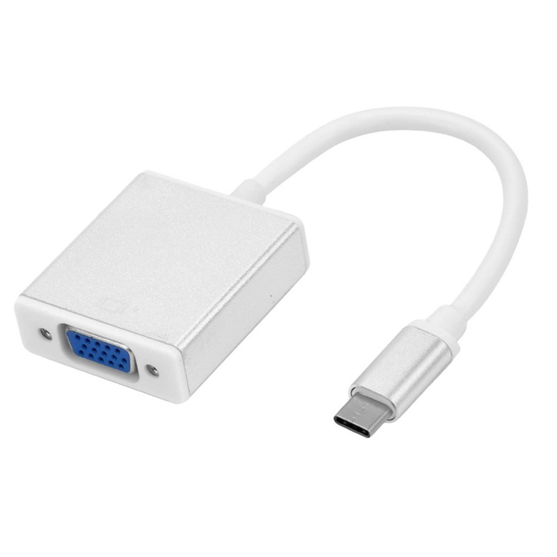 Computer Cable Adapters Display Cord for Monitor Type-c Vga Converter Usb-c gallery