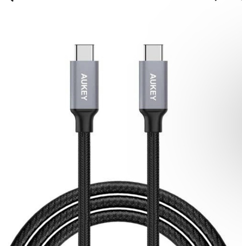 Aukey USB-C to C CABLE 6.6 ft High Speed Charging Cable