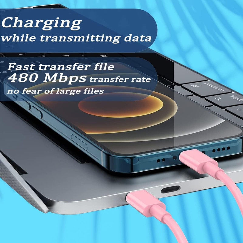 Multi USB Charging Adapter Cable Kit, USB C to Ios Device for Travel, Conversion gallery