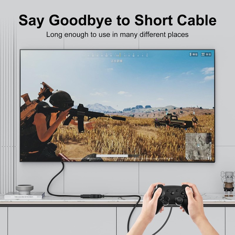 USB 3.0 Extension Cable 15FT 5Gbps Male To Female Extender Black 15 Feet gallery