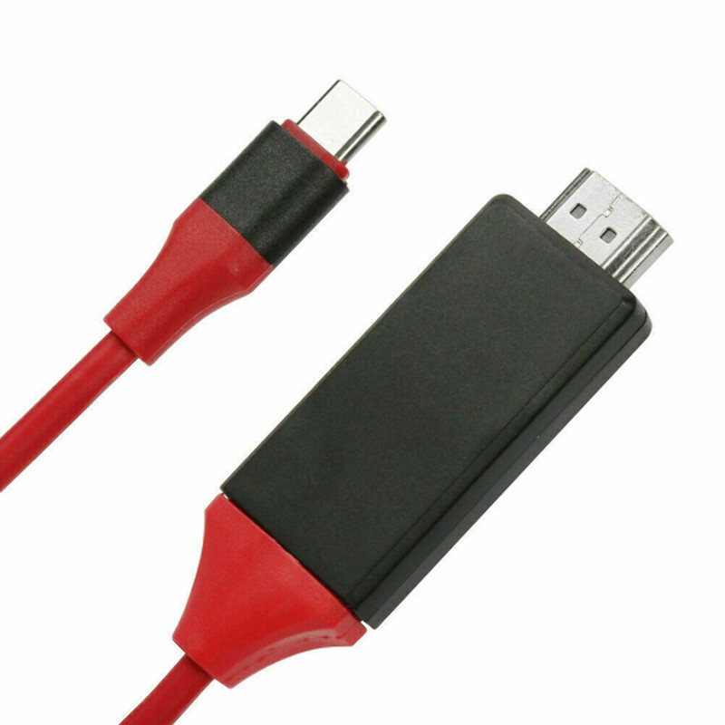 6FT USB-C Type C to HDMI HDTV TV Cable Adapter For iPhone 16,16 Plus, 16 Pro Max gallery
