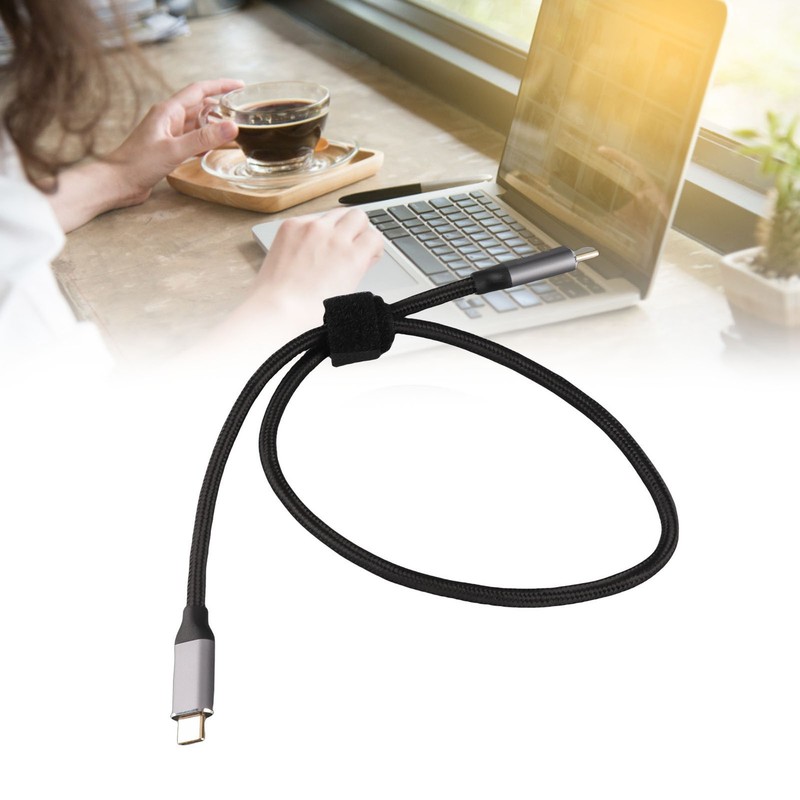 USB 3.2 Double Head 100W USB C To USB Type C Male Cable USBC PD 5A Fast Charger