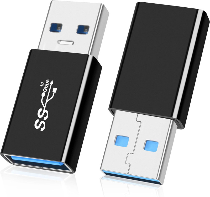 USB 3.0 Male to USB3.0 Female Adapter (2 Pack), OTG 3.0 USB a to 3.0 USB-A Expan gallery