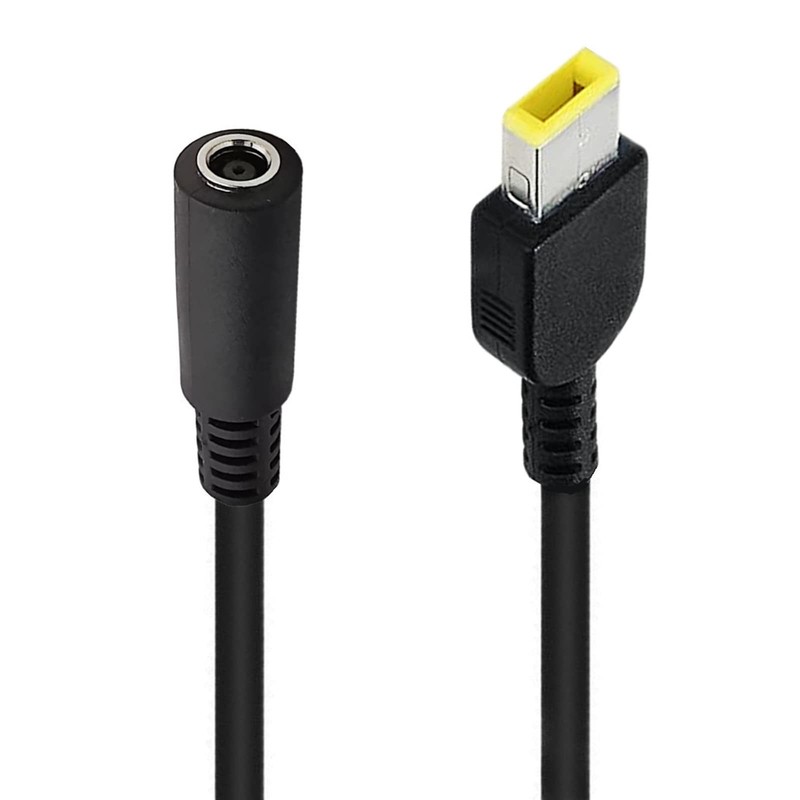 Tip Power Converter Cable USB to DC 4.5x3.0mm Female to Male HP Laptop 0.15m