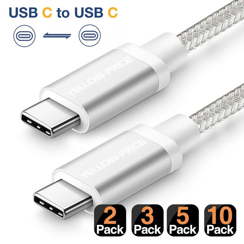 USB 3.1 Type C to Type C (Gen 2) PD Charger Cable, Supports 4K@60Hz Video Output
