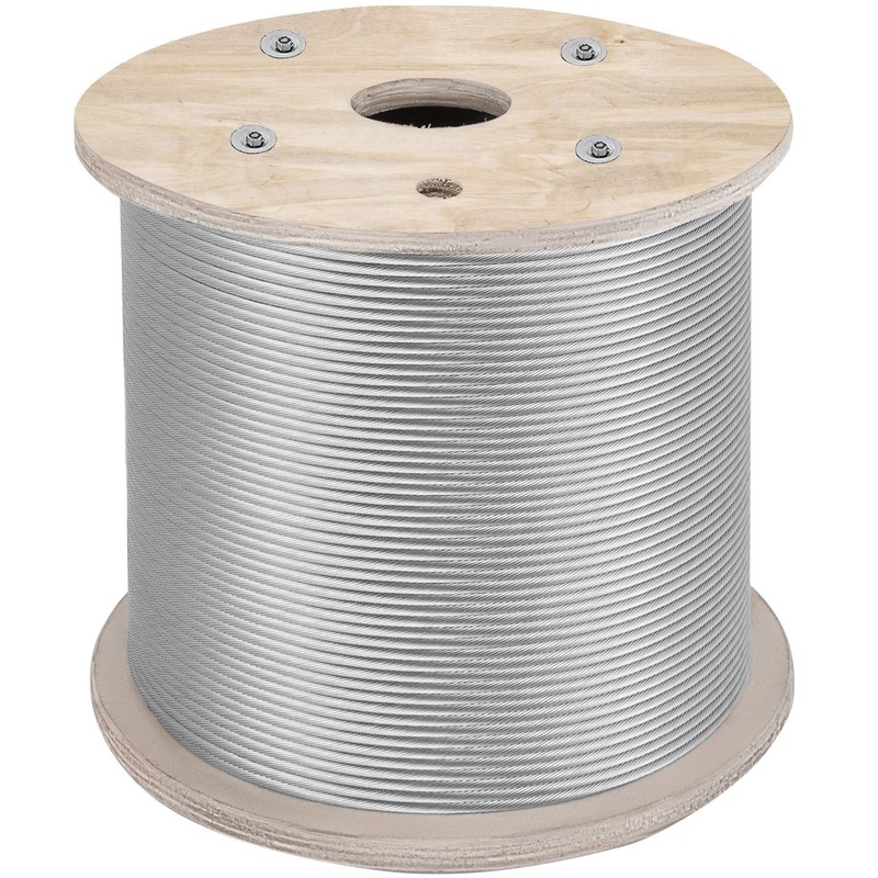 1/ 4" Stainless Steel Cable 200FT, T304 7x19 Tighter Core Cable Railing System gallery