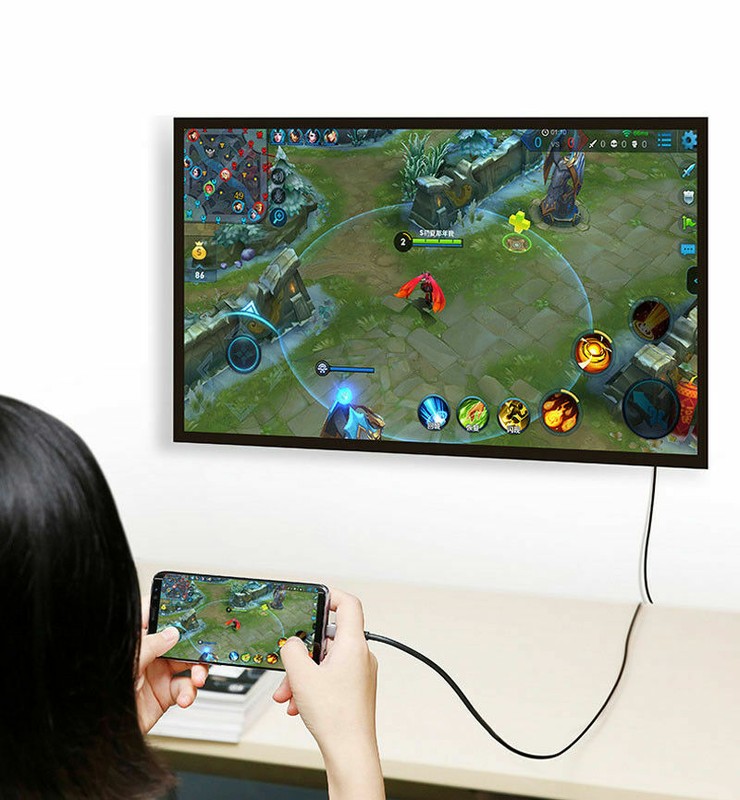 Type C to HDMI HDTV Video Adapter AV Cable for Macbook Samsung S20 Note10 to TV gallery