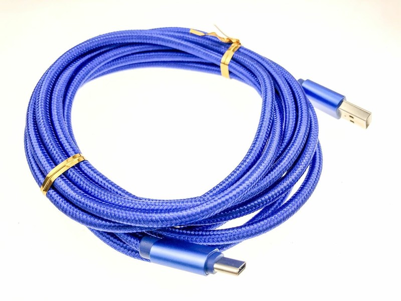 10ft Micro USB Charger Fast Charging Cable Cord For Samsung Android Phone Nylon gallery