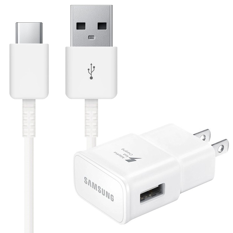 Original Samsung Adaptive Fast Charger & USB-C Cable for Samsung Galaxy A42 5G